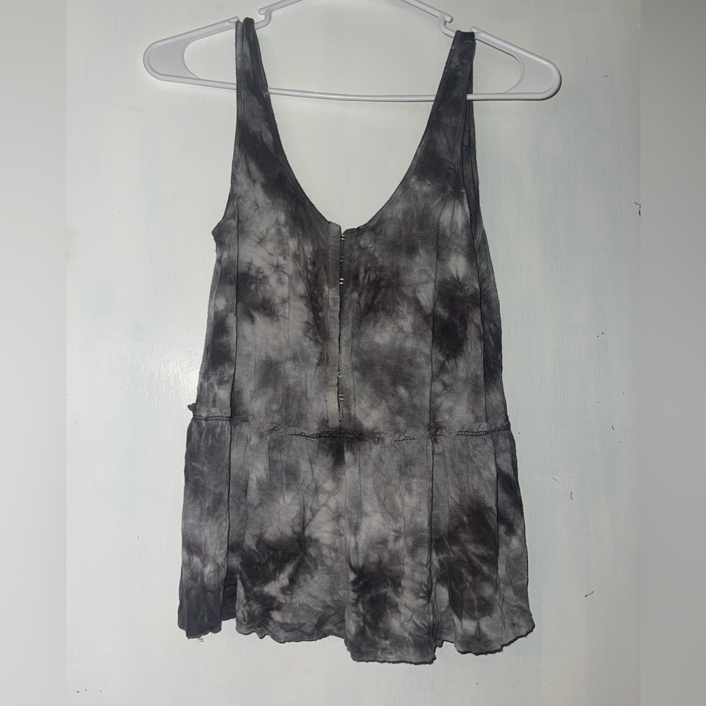 American Eagle Outfitters Soft & Sexy Tank in Black and Gray